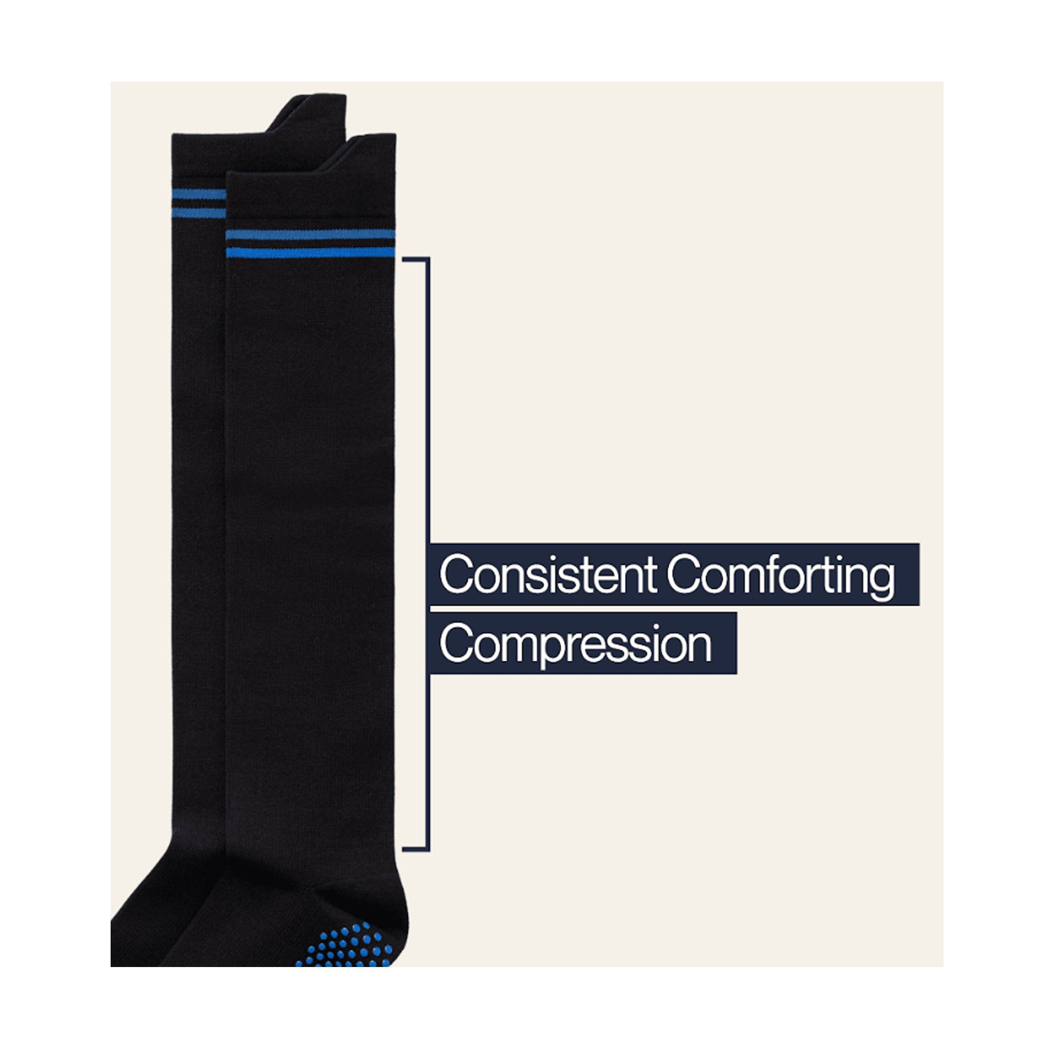 Everyday Gripper Compression Socks by Joe & Bella