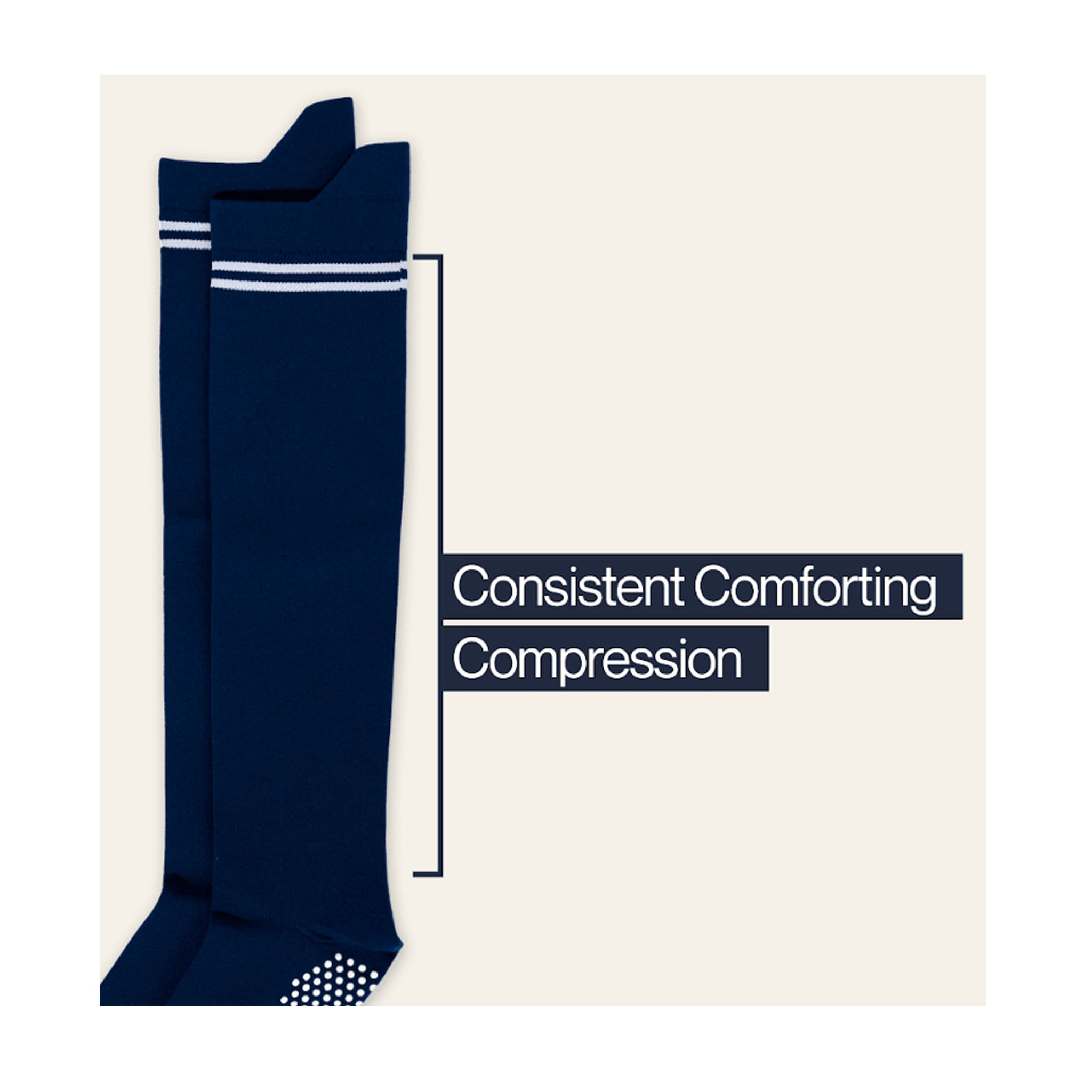 Everyday Gripper Compression Socks by Joe & Bella