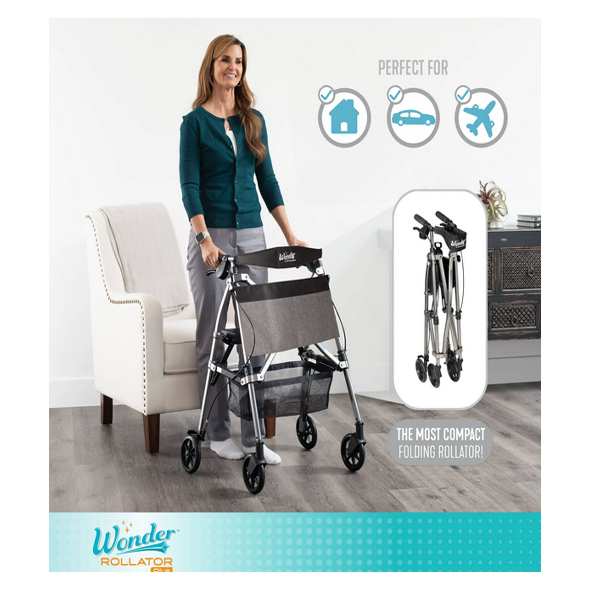 Stander Wonder Rollator Plus