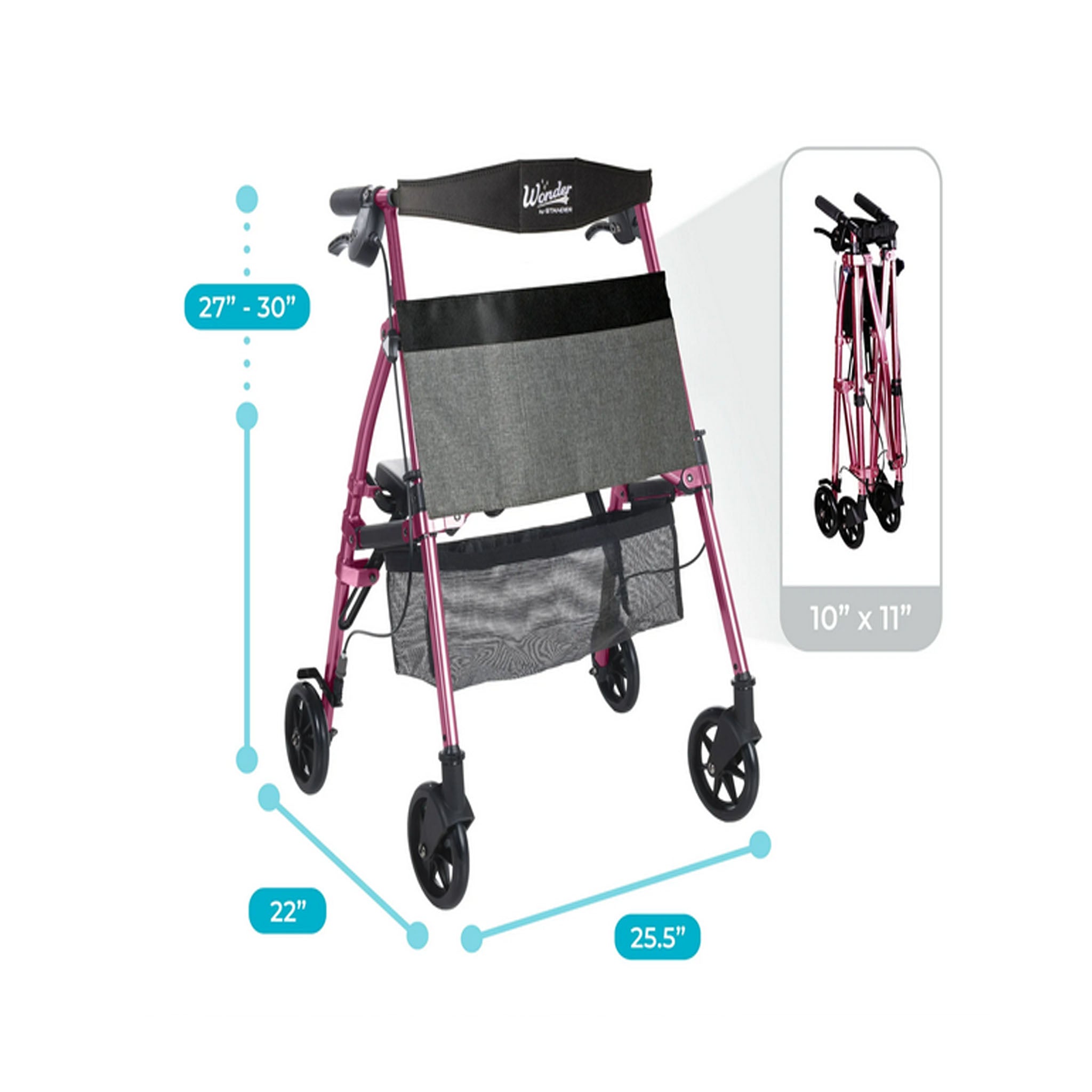 Stander Wonder Rollator Plus