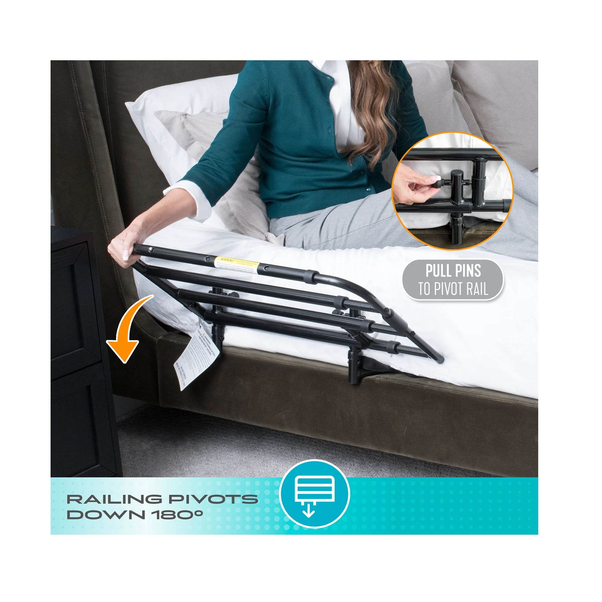 Wonder Pivot Bed Rail