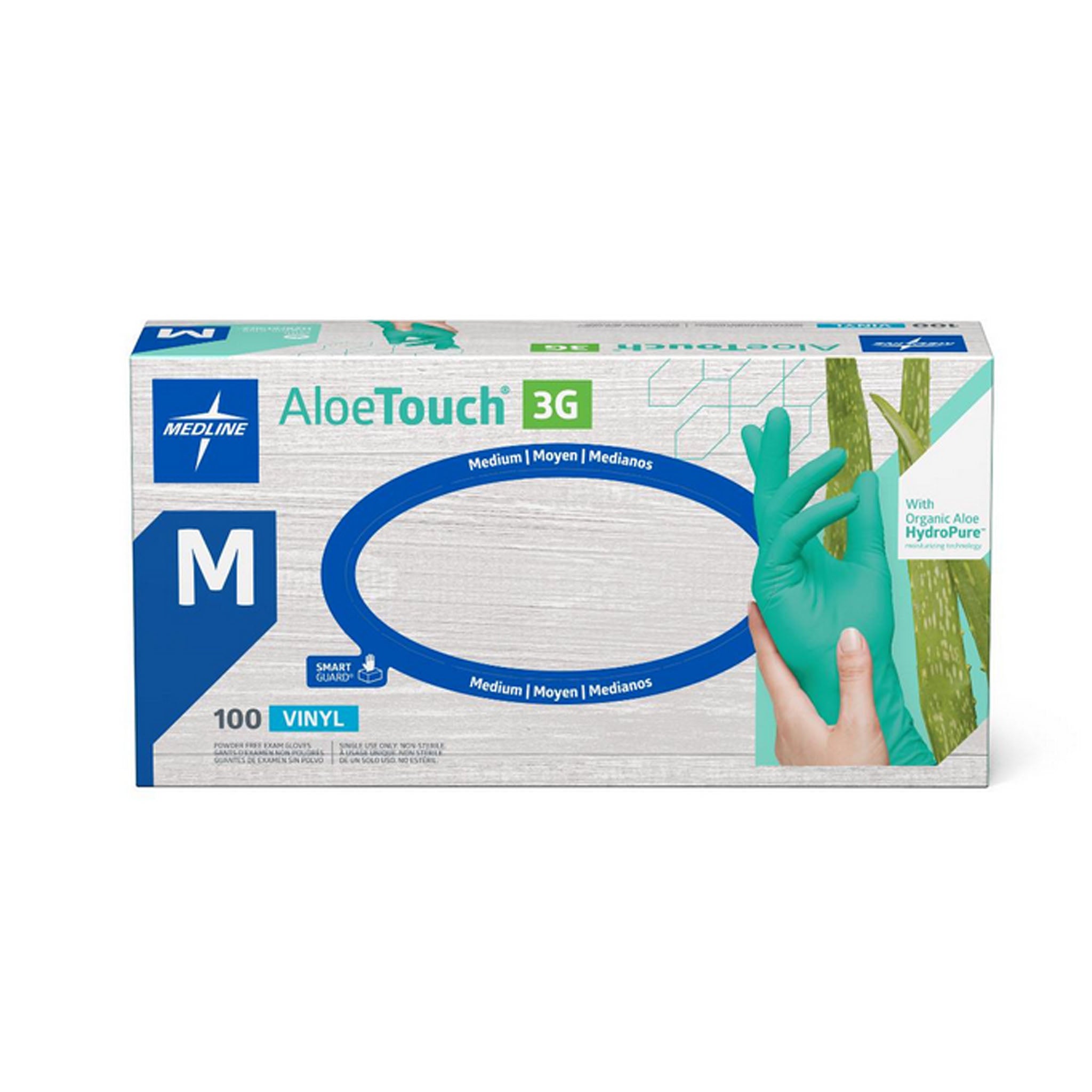 AloeTouch 3G Synthetic Vinyl Exam Gloves
