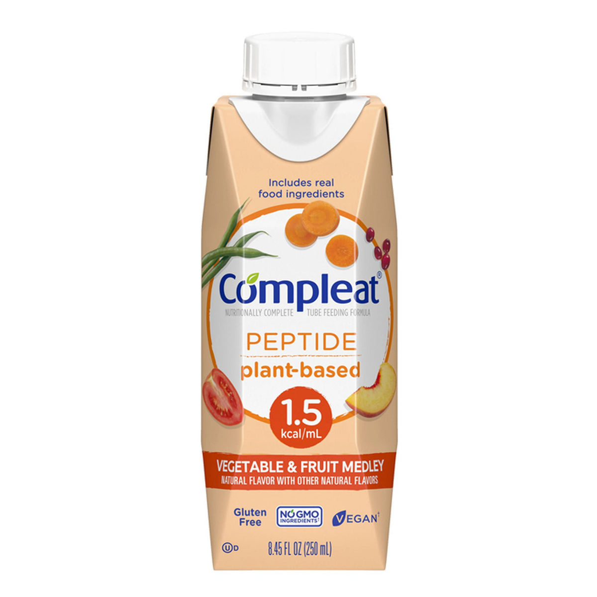 Compleat Peptide 1.5 Vegetable/Fruit Flavor Supplement
