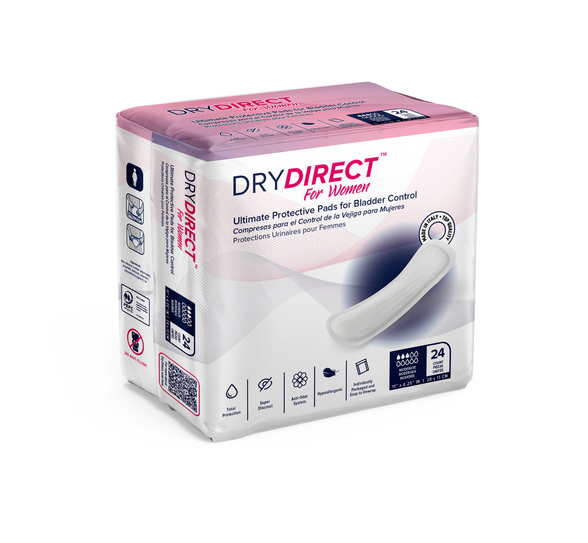 Dry Direct Ultimate Protective Pads for Women