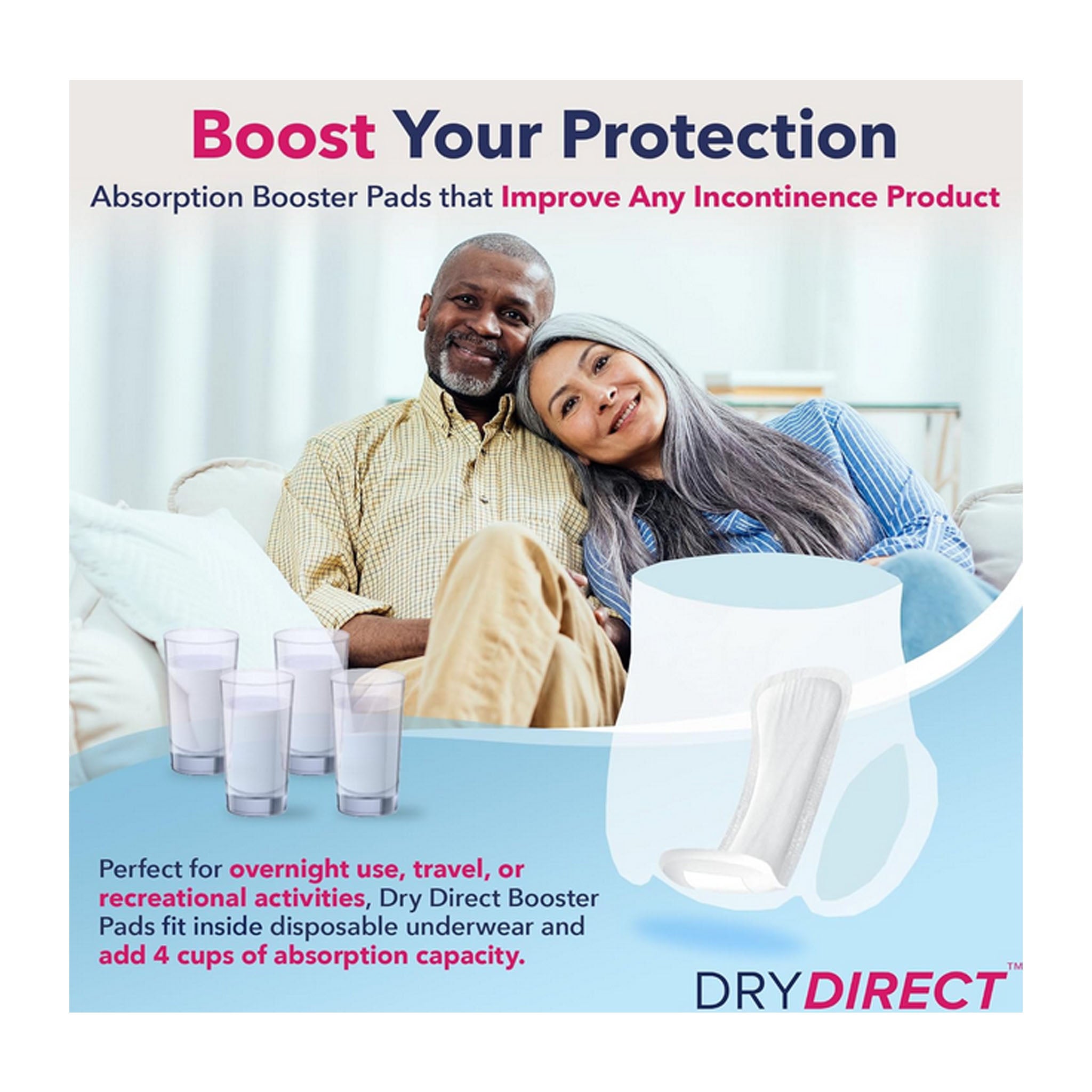 Dry Direct Shaped Super Booster Pad