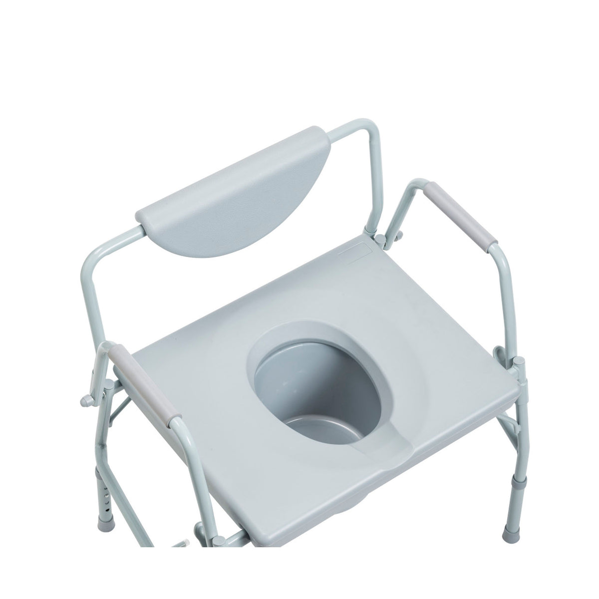 Bariatric Drop Arm Bedside Commode Chair by Drive Medical