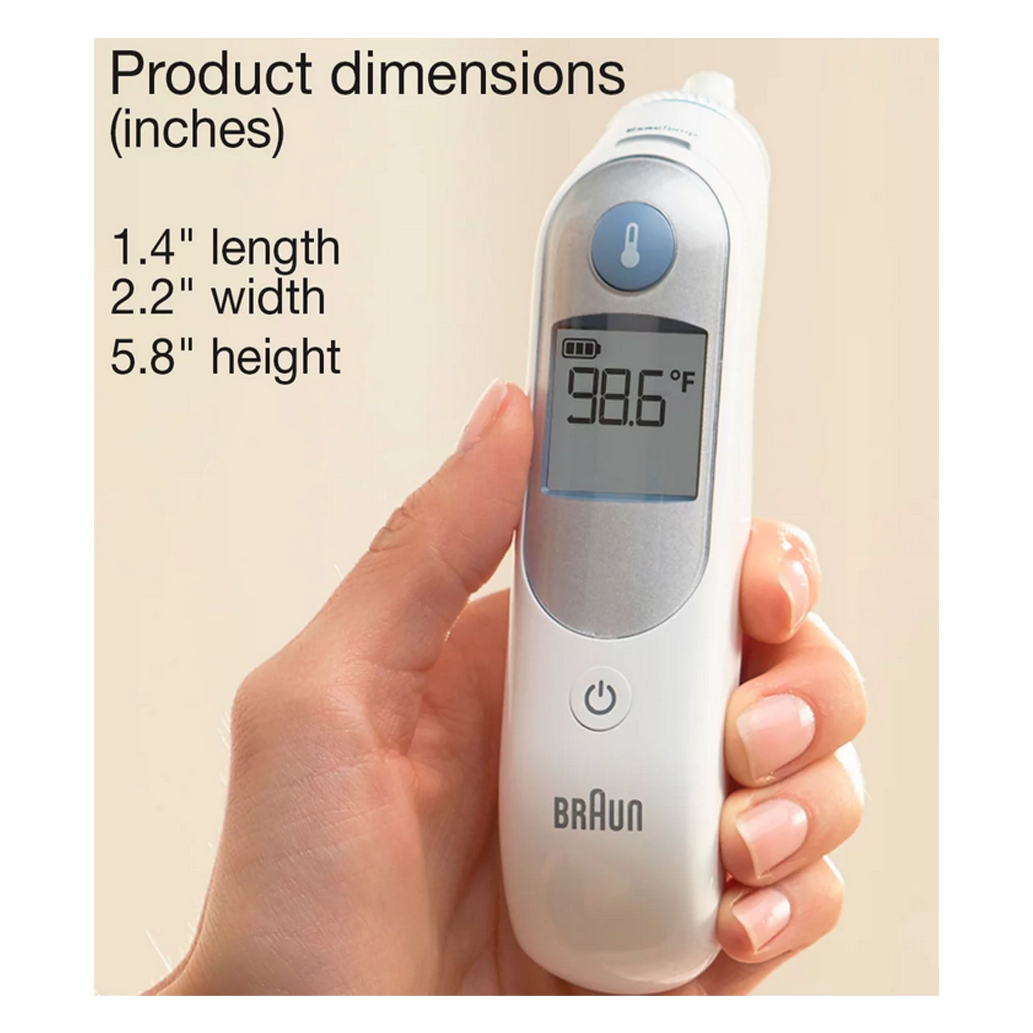 Braun ThermoScan Ear Thermometer with ExacTemp Technology