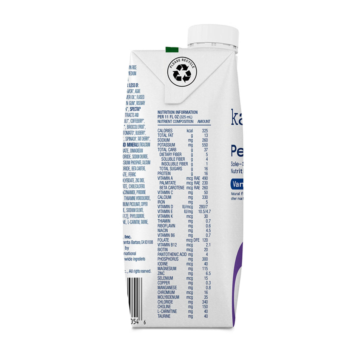 Kate Farms Peptide 1.0 Carton 11 oz.