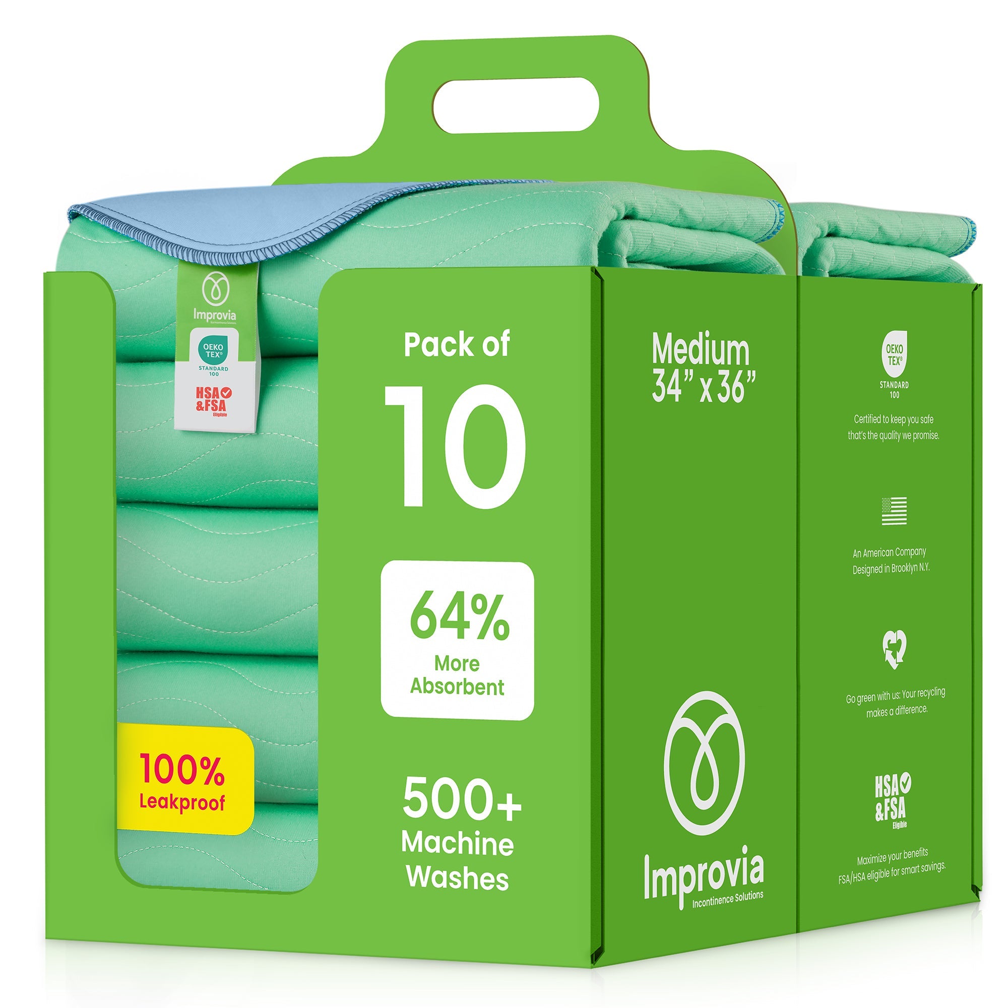 Improvia Washable Bed Pads