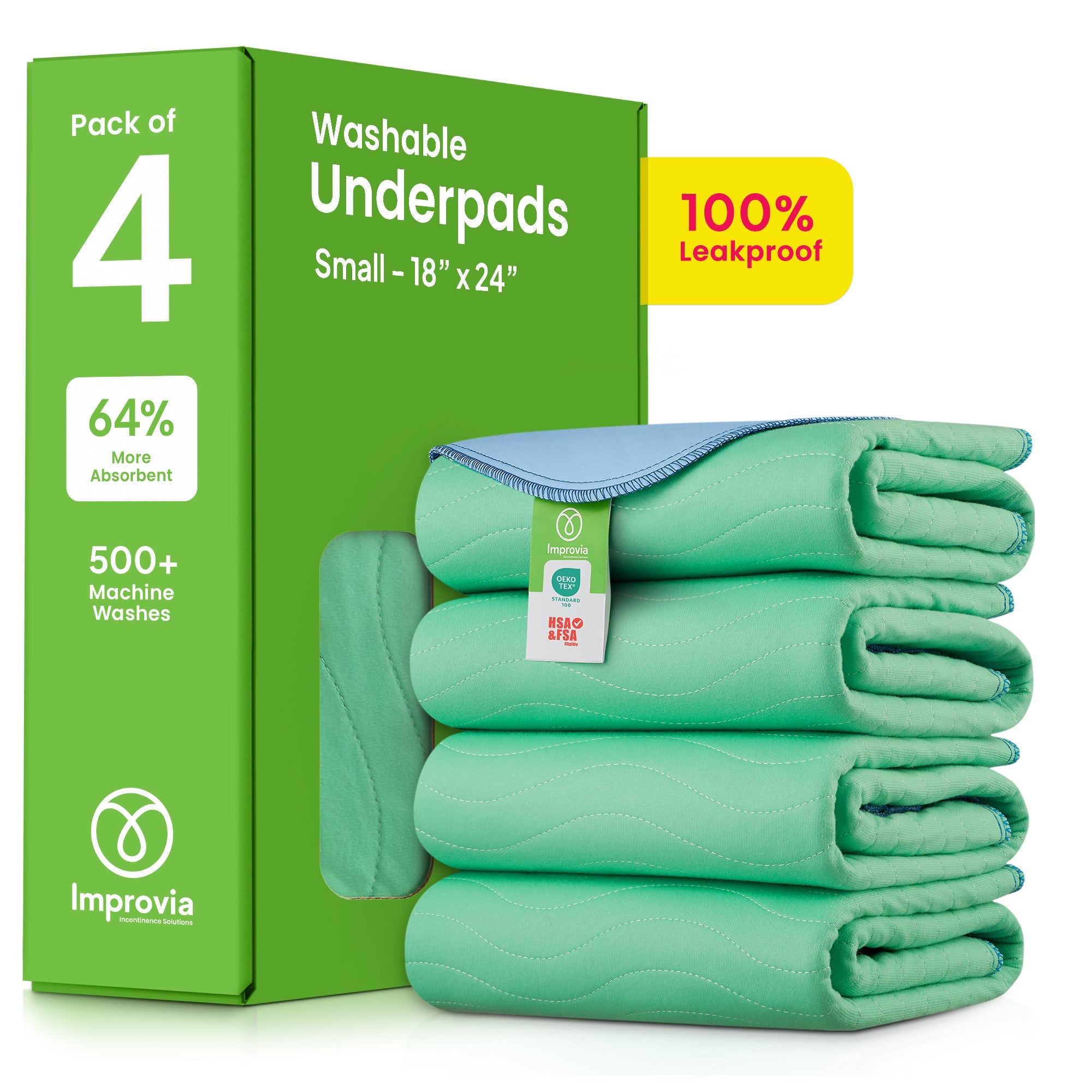 Improvia Washable Bed Pads