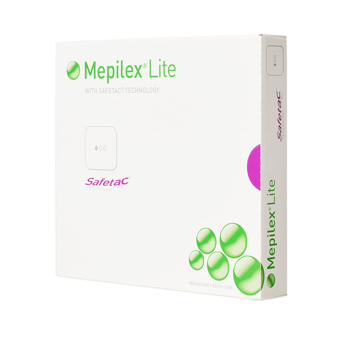 Mepilex Lite Foam Dressing Silicone Backing 8" x 20"