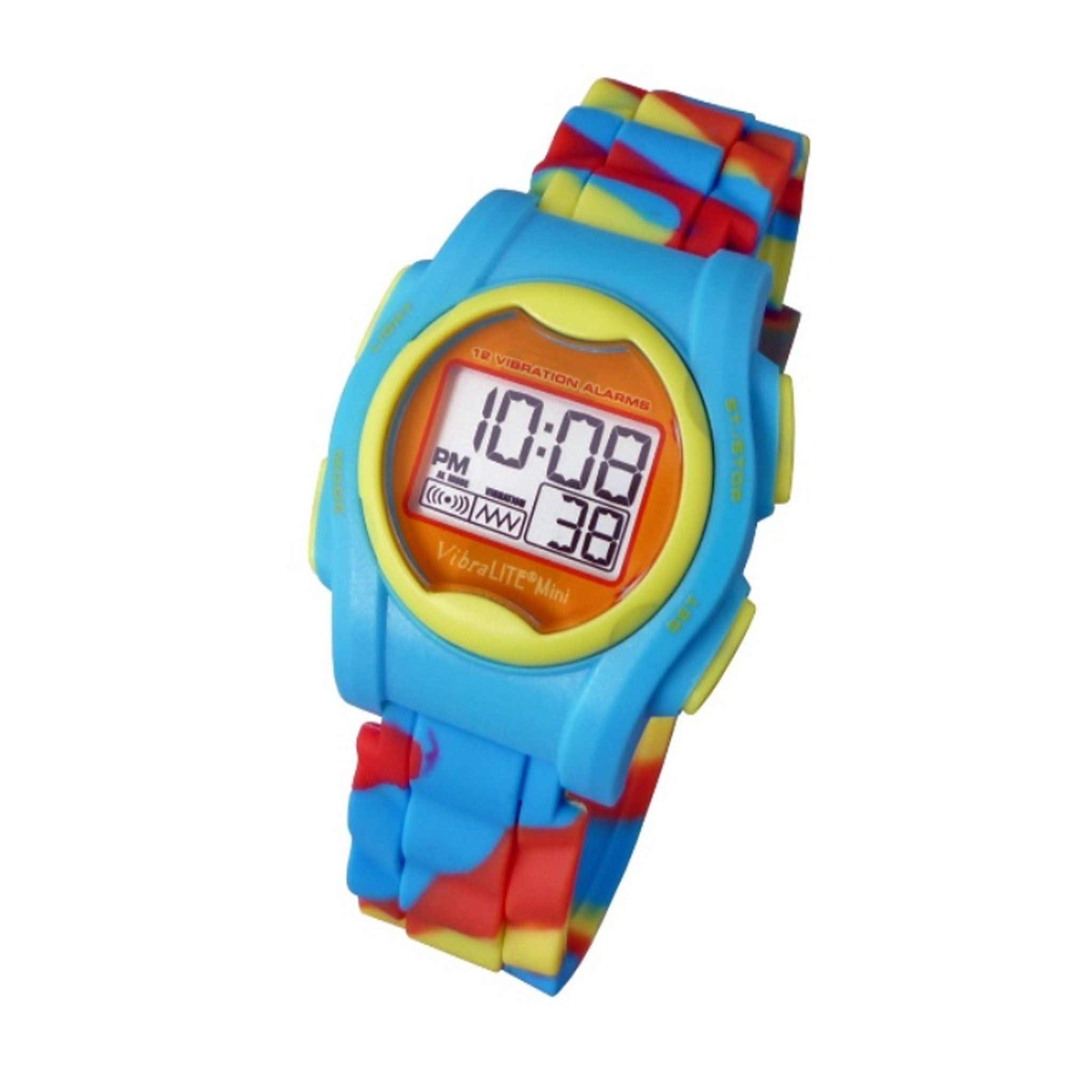 VibraLITE Mini Vibrating Kids Watch - Purple Flower VibraLITE Mini Vibrating Kids Watch - Purple Flower