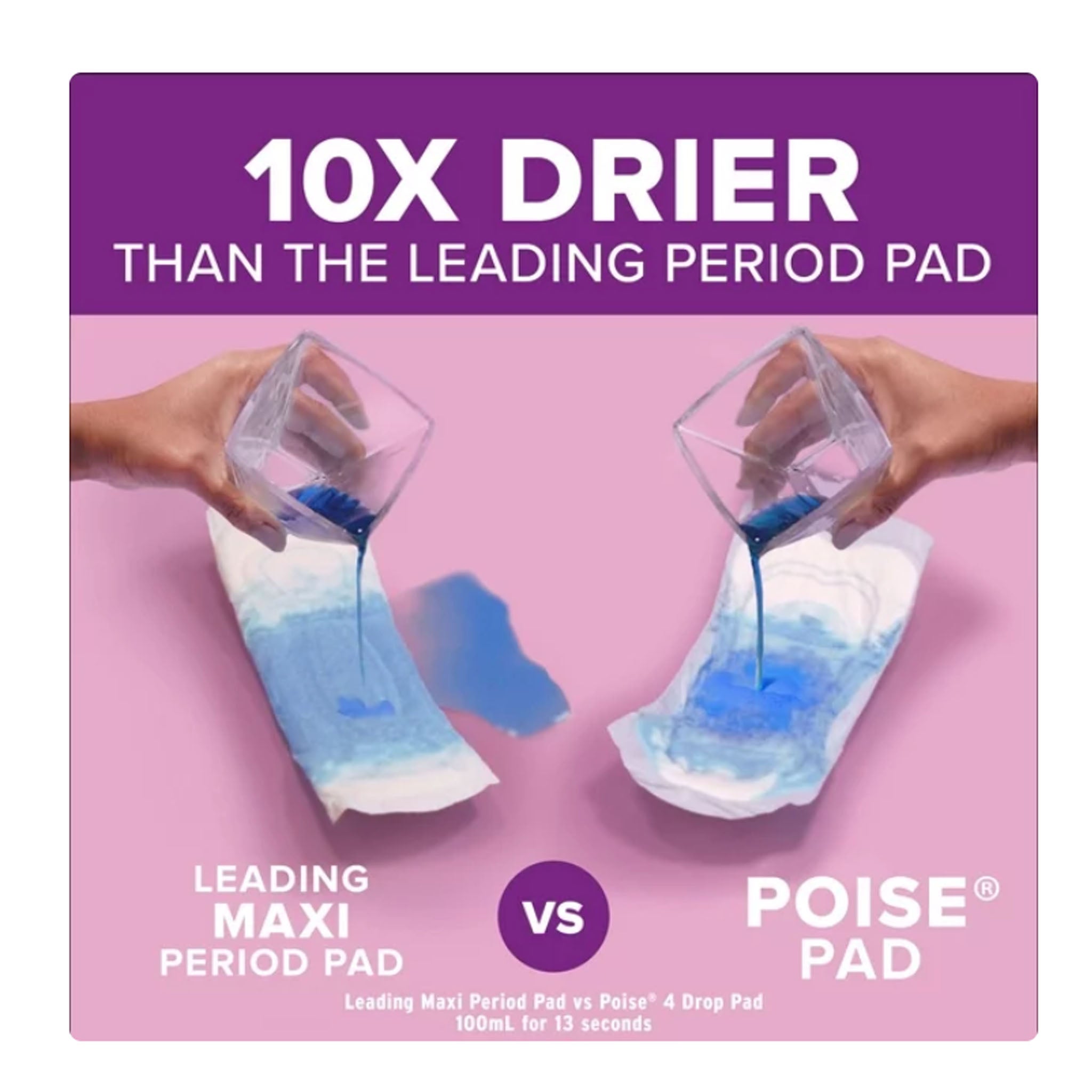 Poise Bladder Control Pads (Moderate Absorbency)