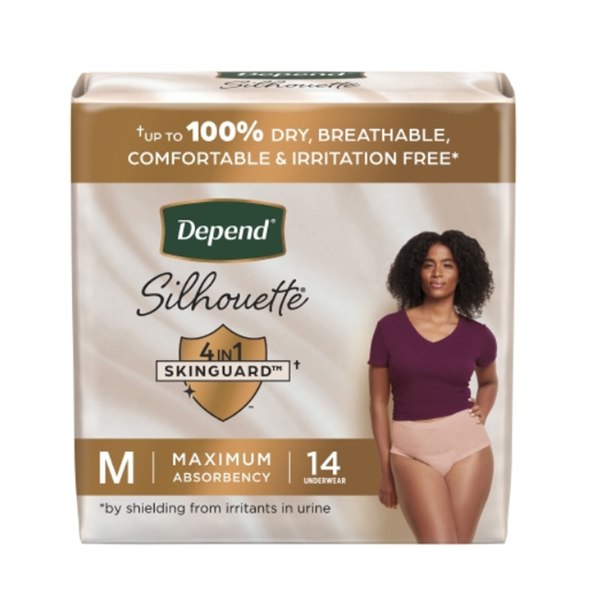 Depend Silhouette Briefs for Women