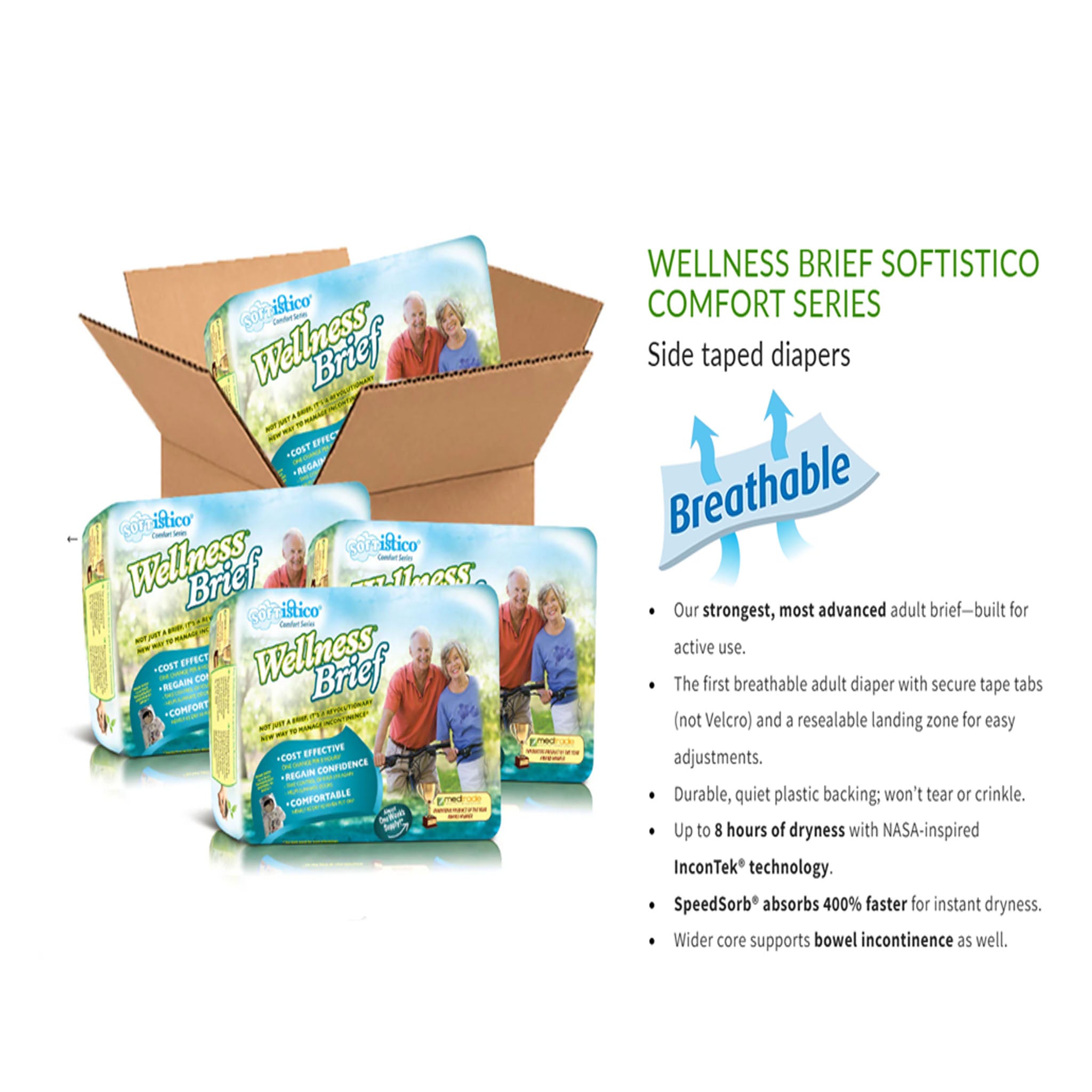 Unique Wellness Softistico Breathable Brief