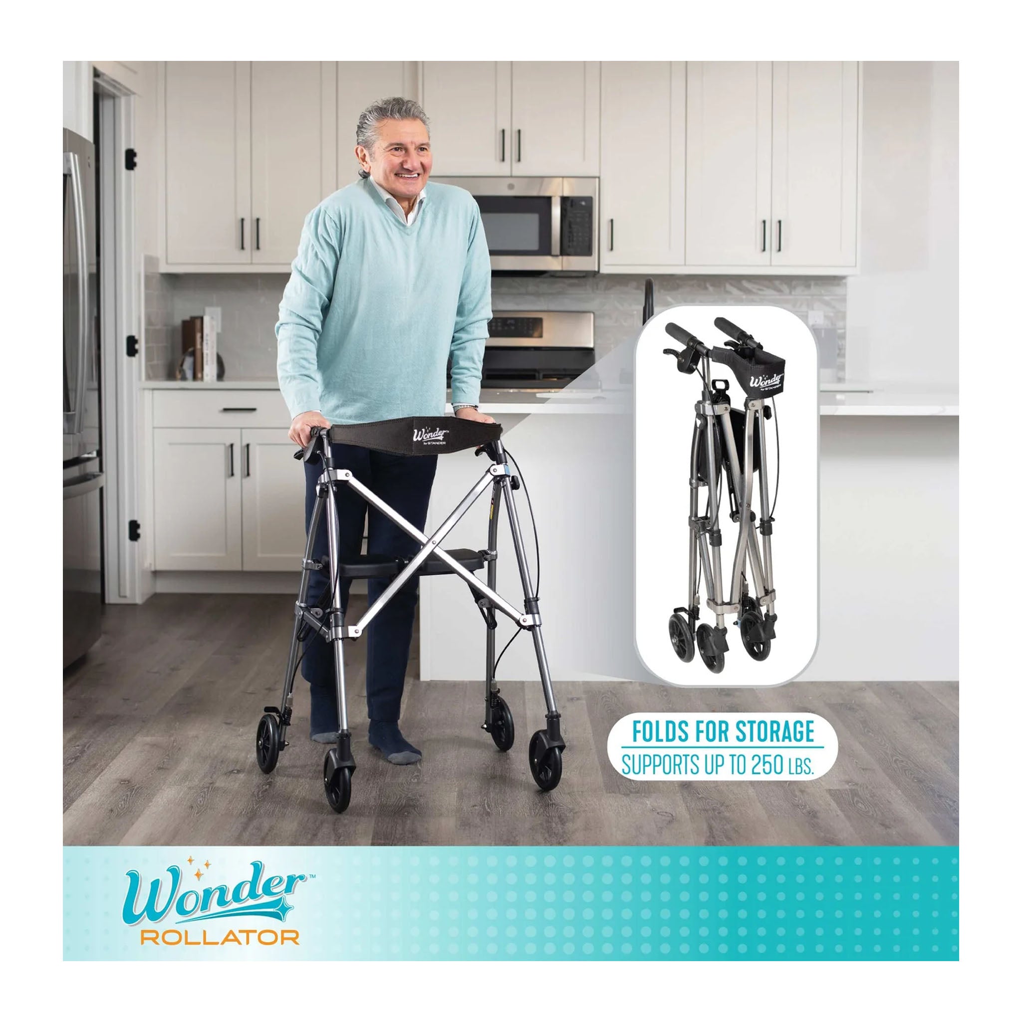 Stander Space Saver Rollator