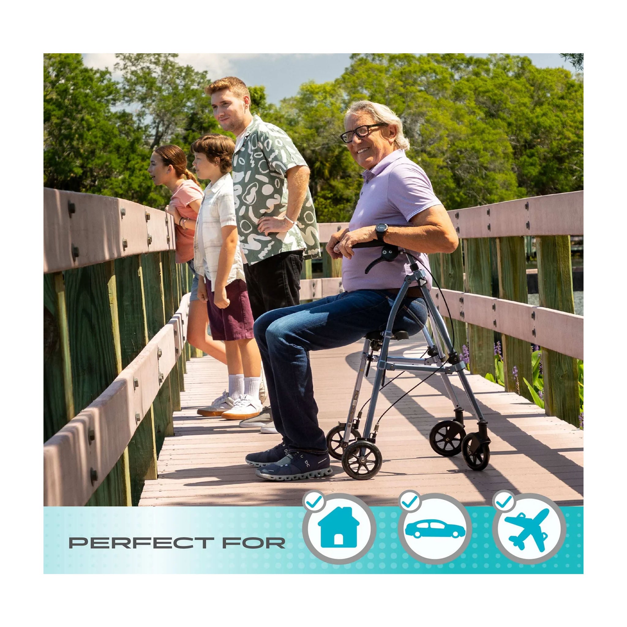Stander Space Saver Rollator