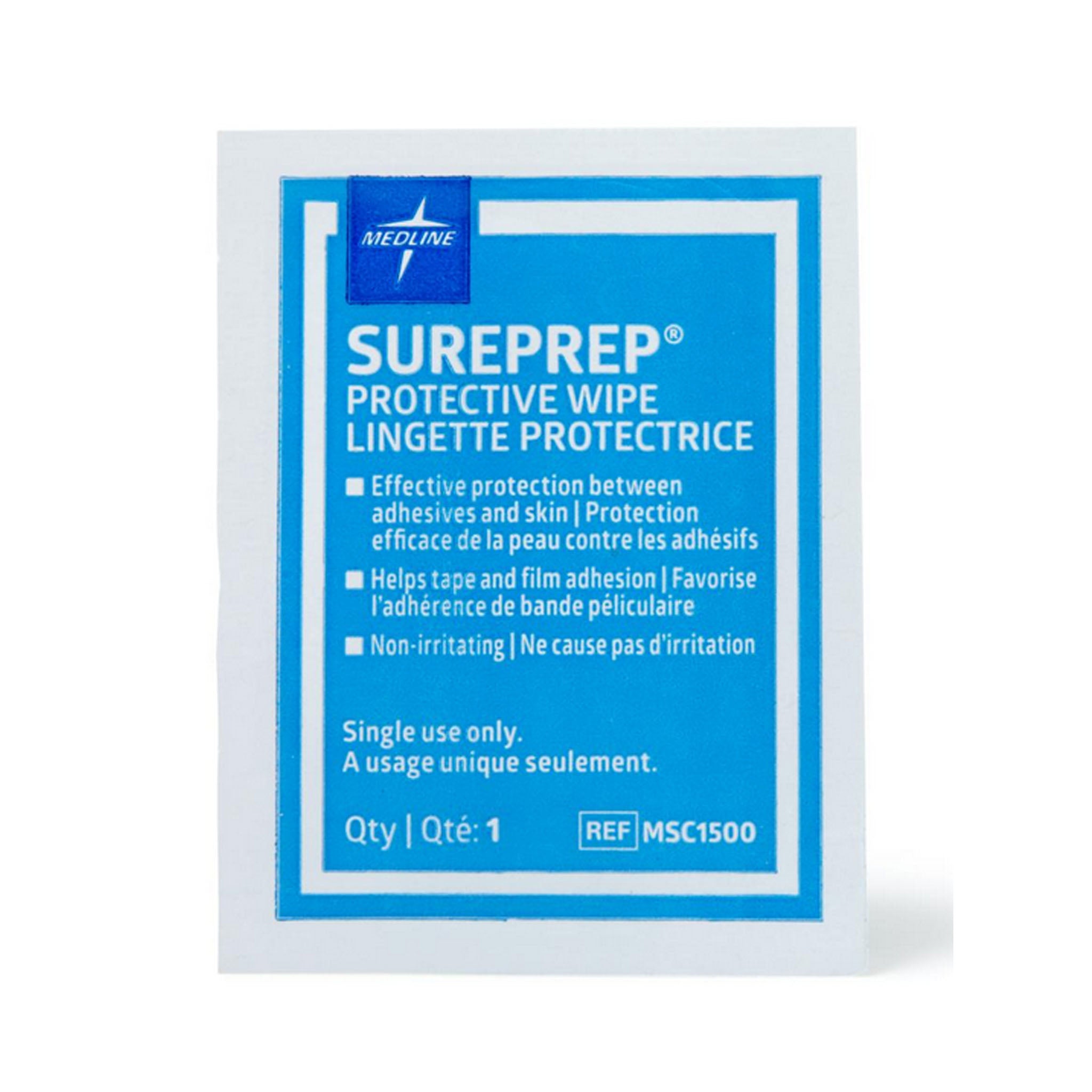 Medline SurePrep Skin Protectant Wipe