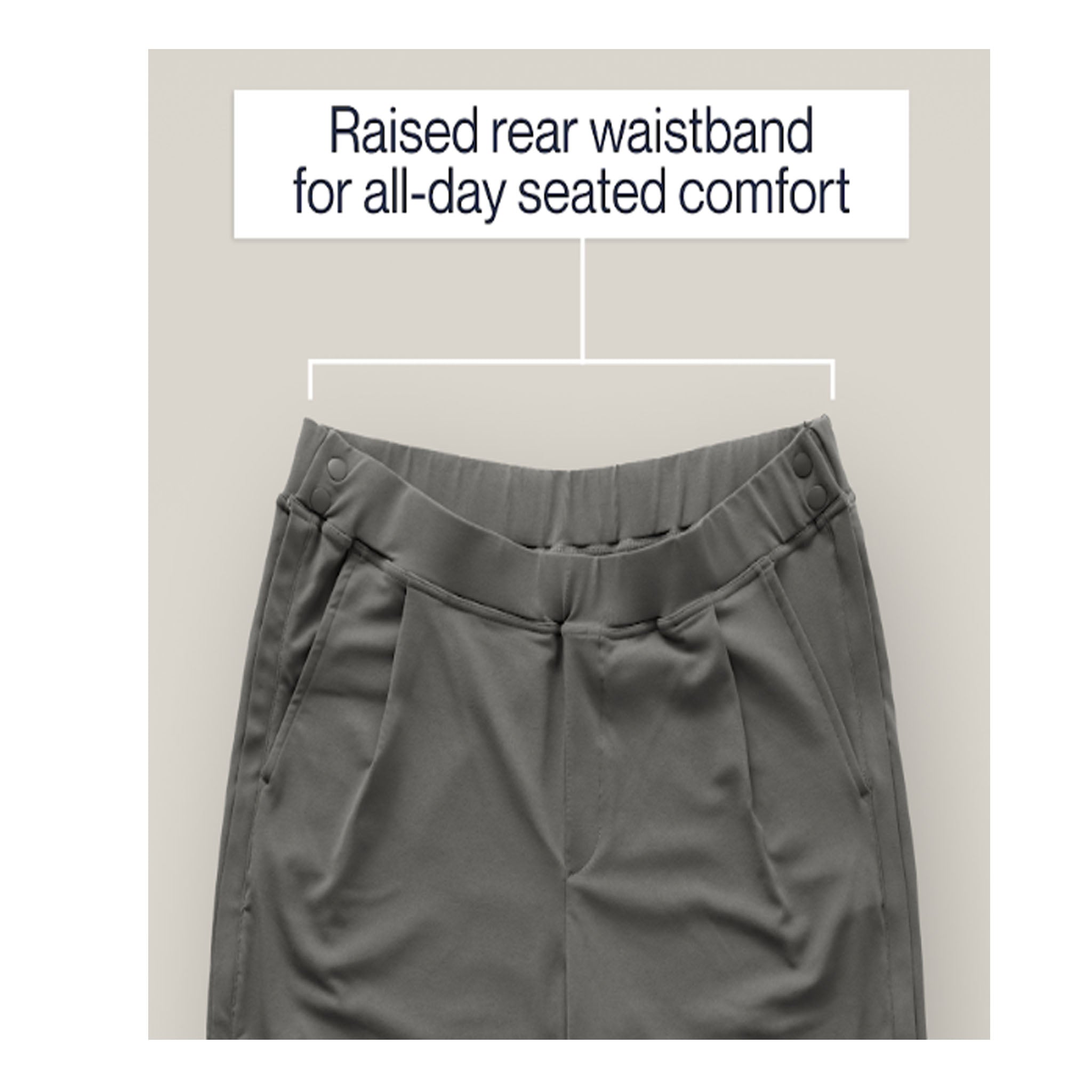 Women's Everyday Full Side Zip Pants by Joe and Bella