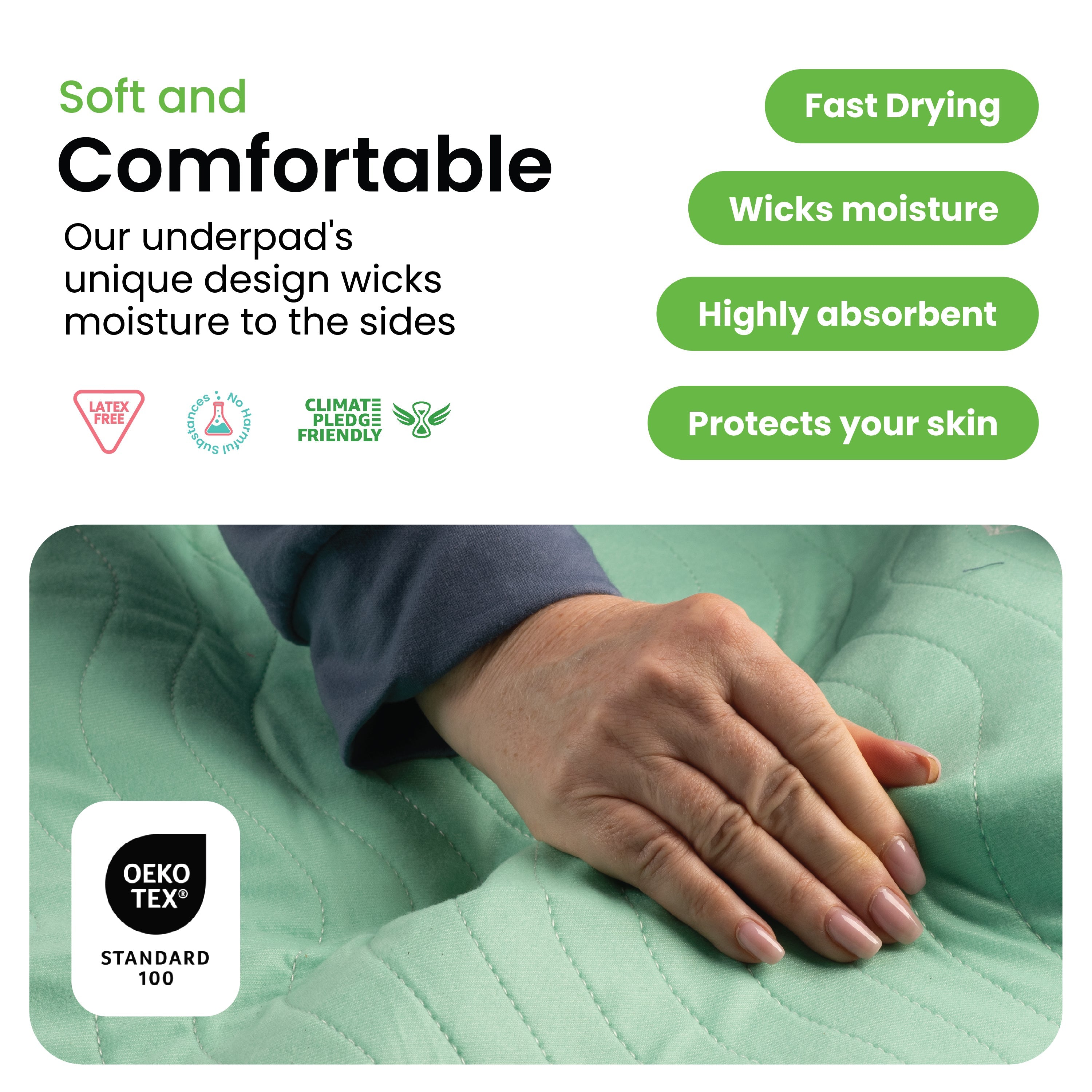 Improvia Washable Bed Pads
