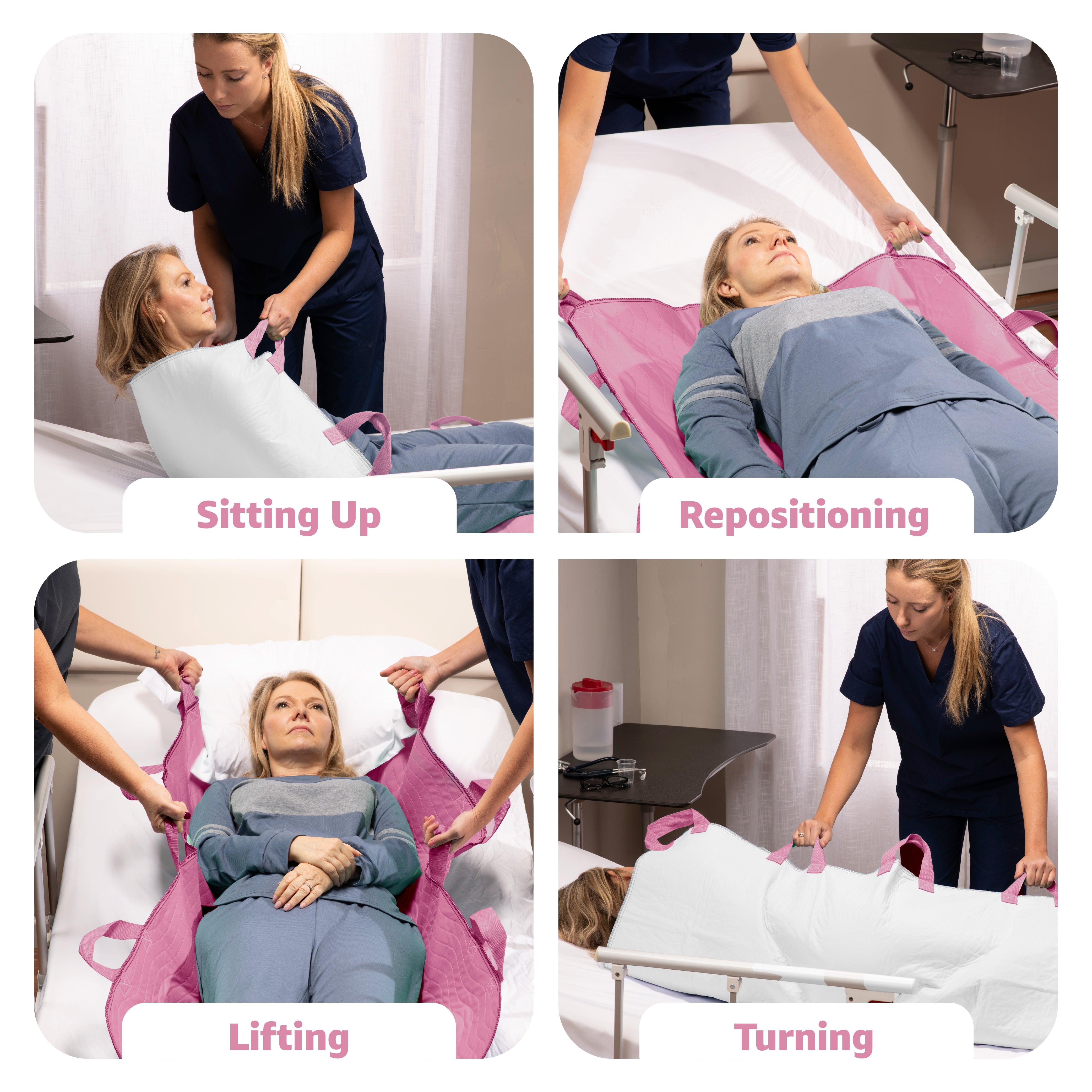 Improvia Positioning Bed Pad with Handles