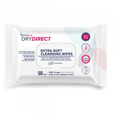 Dry Direct Extra Soft Cleansing Wipes
