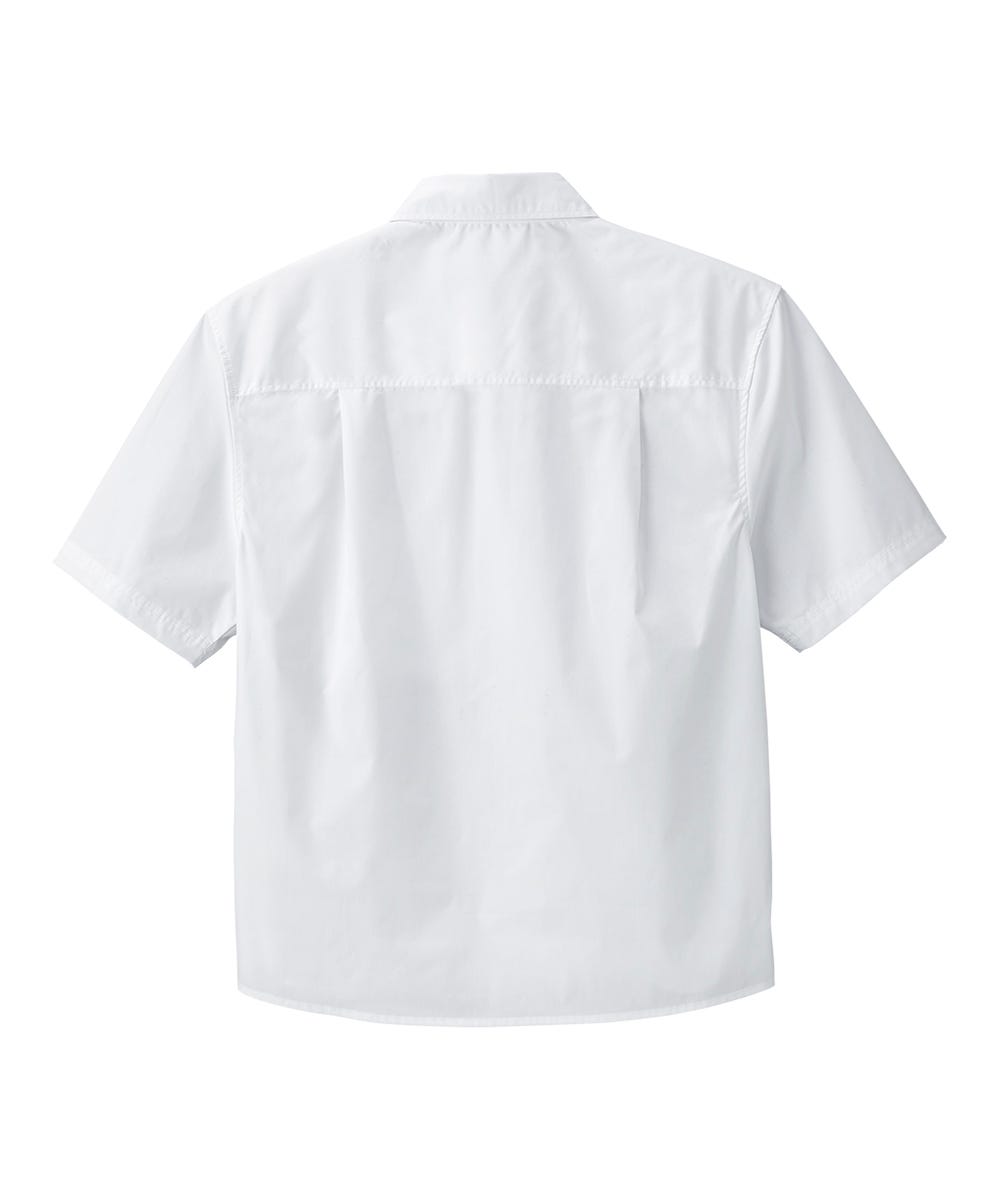 Magnetic Buttons Men's Short Sleeve Shirt