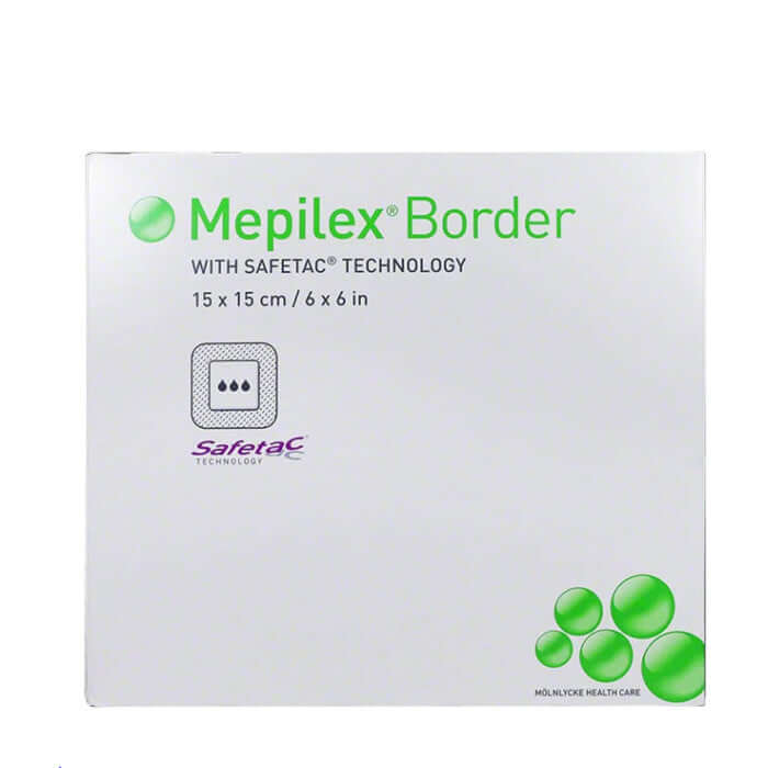 Mepilex Silicone Foam Dressing Border Flex