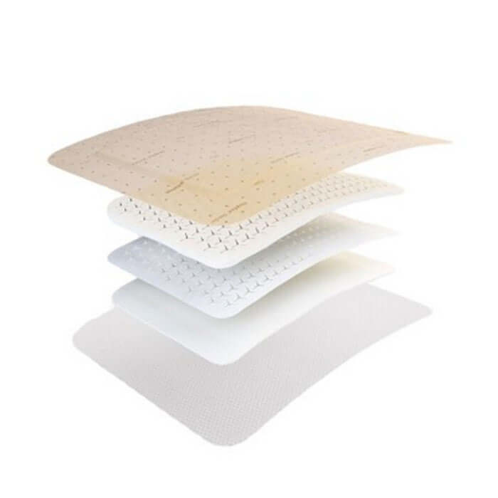 Mepilex Silicone Foam Dressing Border Flex