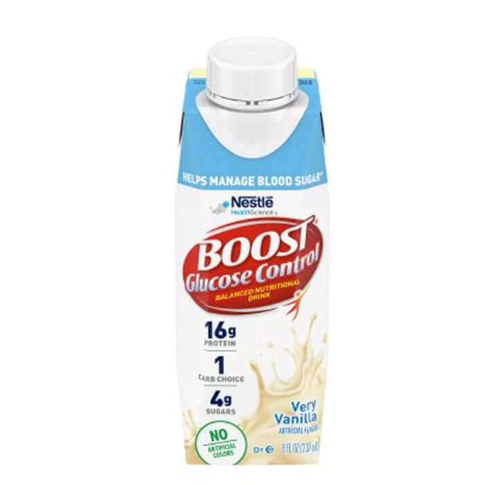 Boost Glucose Control Nutritional Drink Recloseable Carton