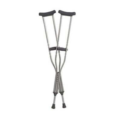 Cardinal Health Heavy-Duty Bariatric Crutches (Pair of 2)