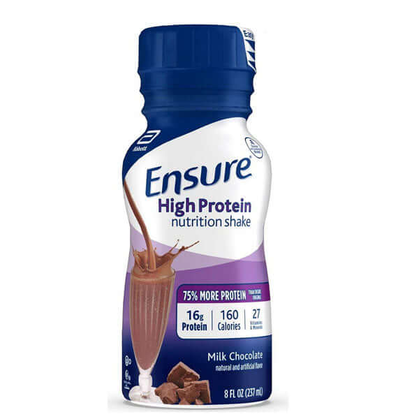 Ensure 8 oz. Bottle High Protein Therapeutic Nutrition Shake