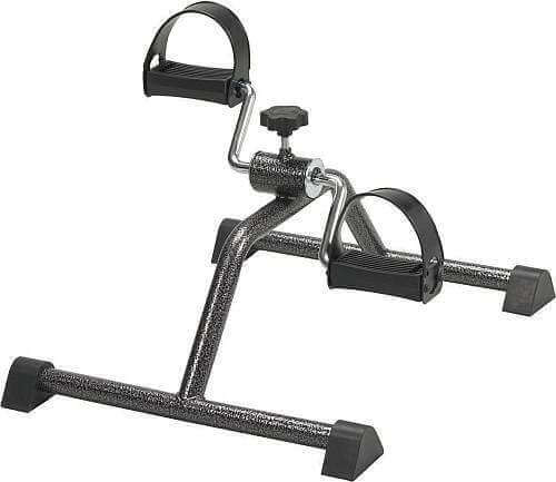 exercise pedals Drive Medical Exercise Peddler with Attractive Silver Vein Finish