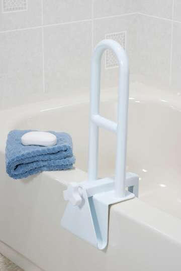 Bathtub Safety Rail, Medical Adjustable Tub Grab Bar Handle Clamp Safety  Handrail Support for Seniors and Elderly