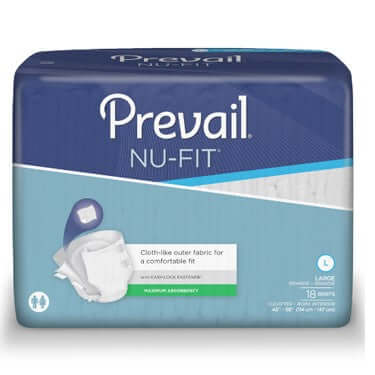 Prevail Per-Fit Daily Briefs, Incontinence, Disposable, Maximum Plus  Absorbency, XL, 15 Count, 4 Packs, 60 Total