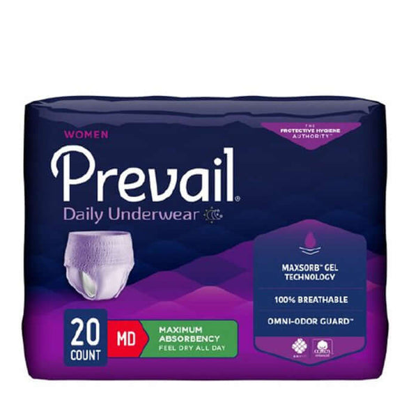 Prevail Underwear for Women with Maximum Absorbency