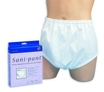 Salk Sani-pant Reusable Plastic Pants Snap-On