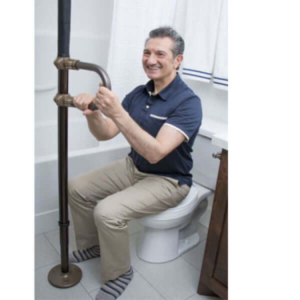 Signature Life Sure Stand Pole Single Grab Bar Accessory by Stander