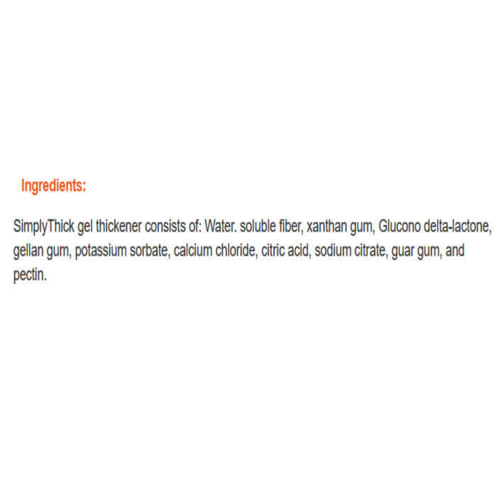 SimplyThick Easy Mix 12 gram Individual Packet (Honey Consistency)