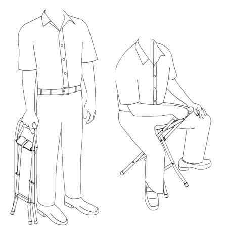 Sling Seat Cane