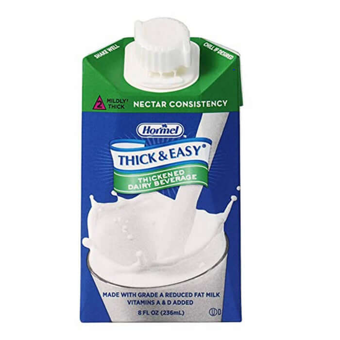 Thick It AquaCareH2O Beverages Water, Thickened, Nectar Consistency - 46 fl oz