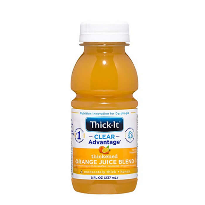 Thick It AquaCareH2O Beverages Water, Thickened, Nectar Consistency - 46 fl oz