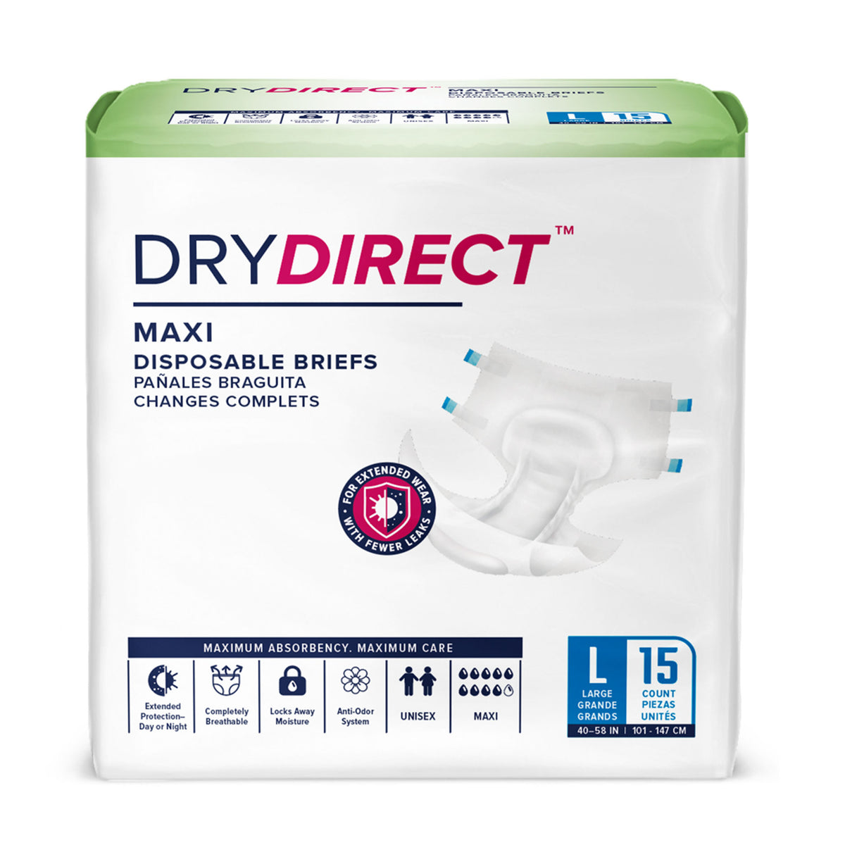 Dry Direct Maxi Overnight Brief