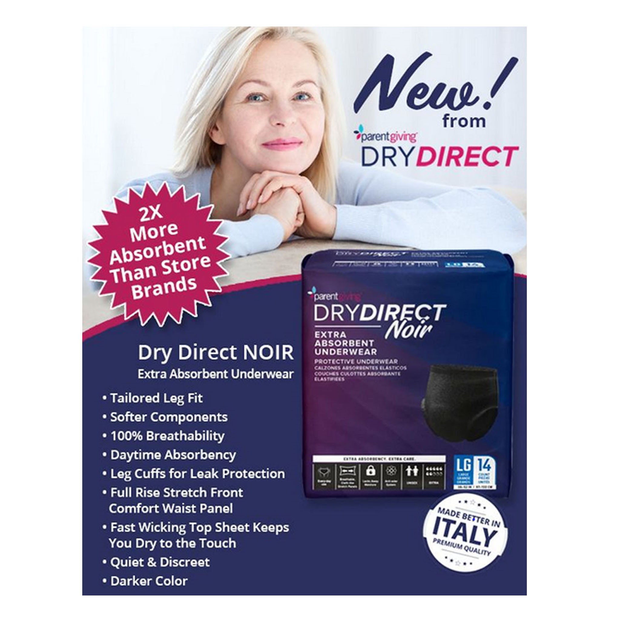 Dry Direct Extra (Daytime Use) Underwear