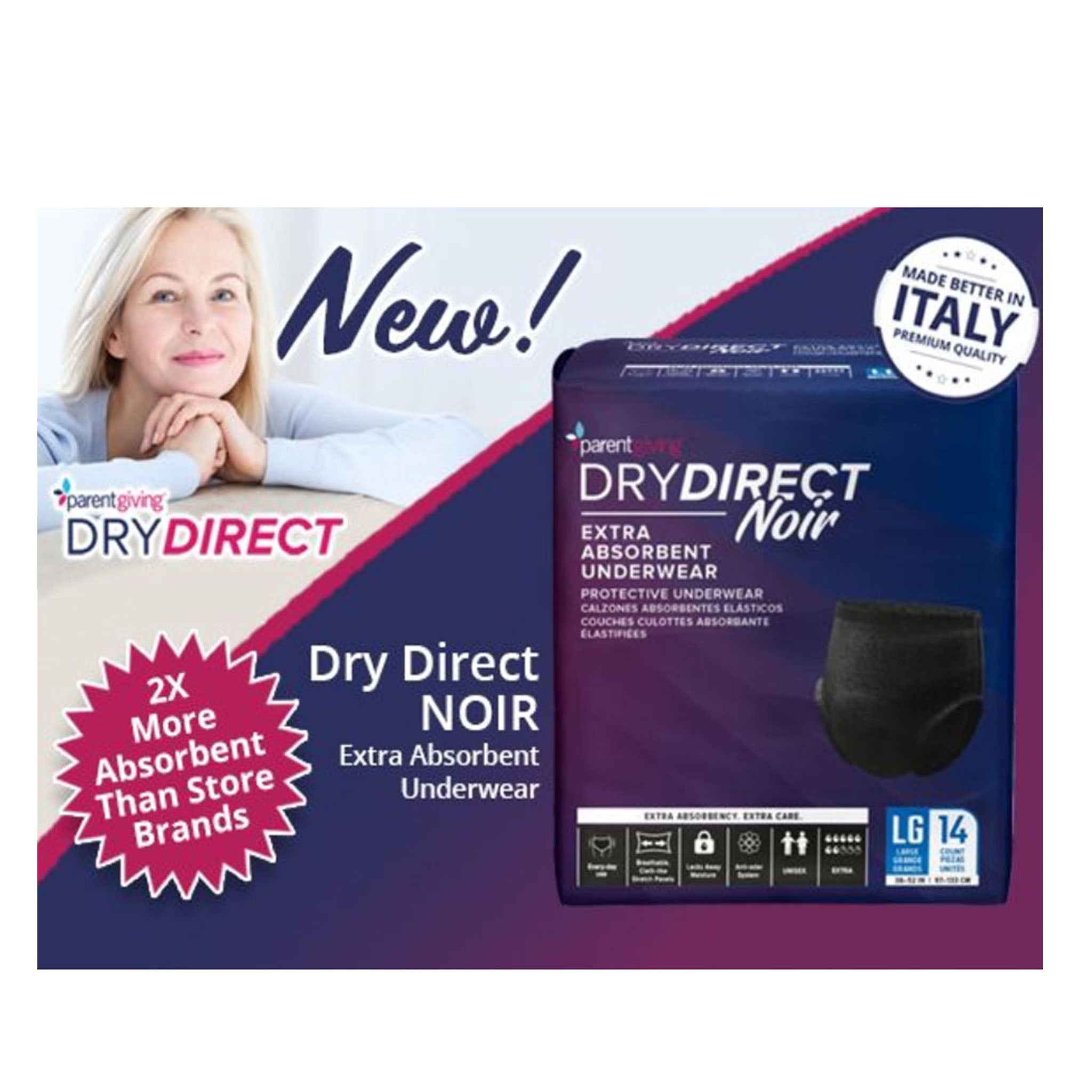 Dry Direct Extra (Daytime Use) Underwear