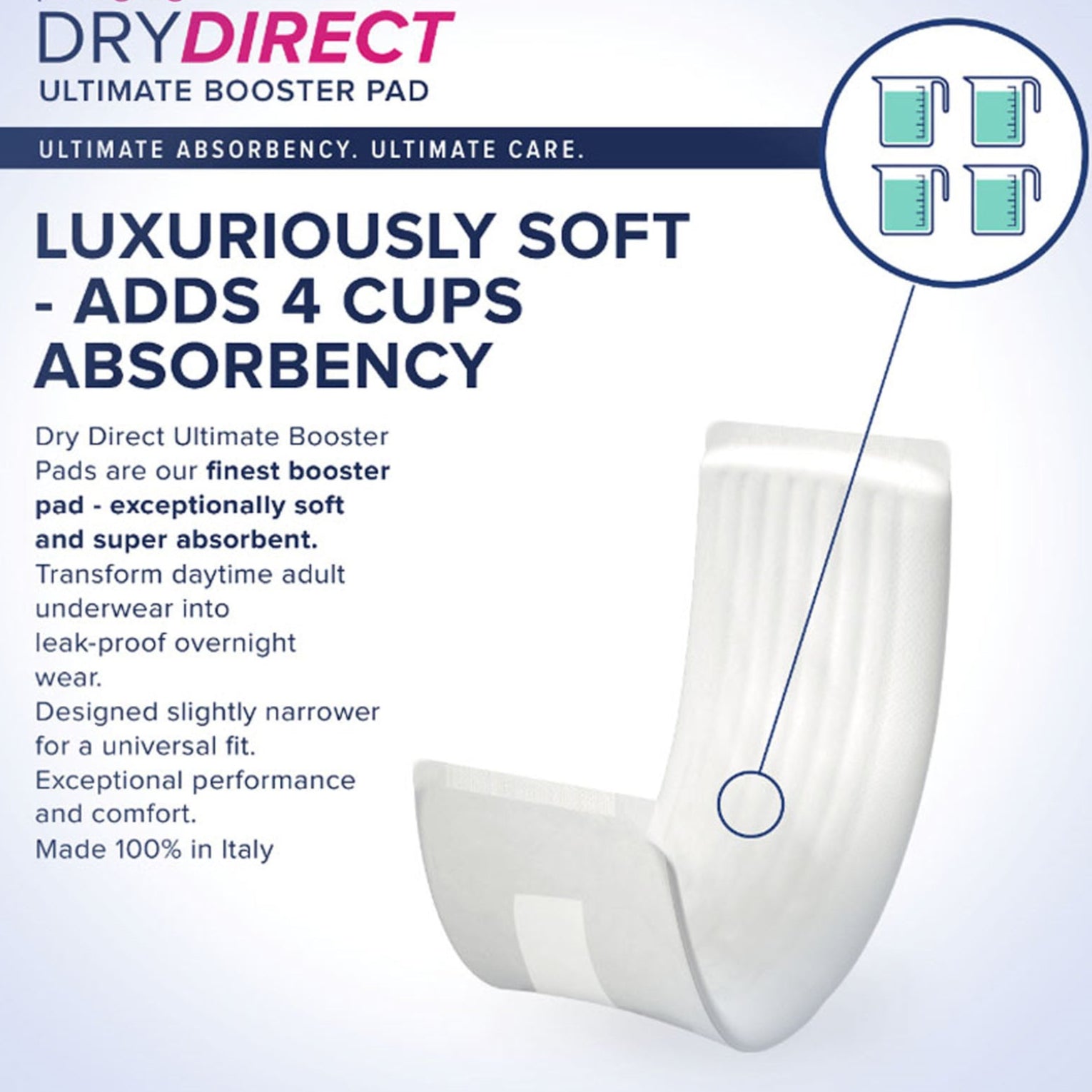 Dry Direct Ultimate Booster Pad