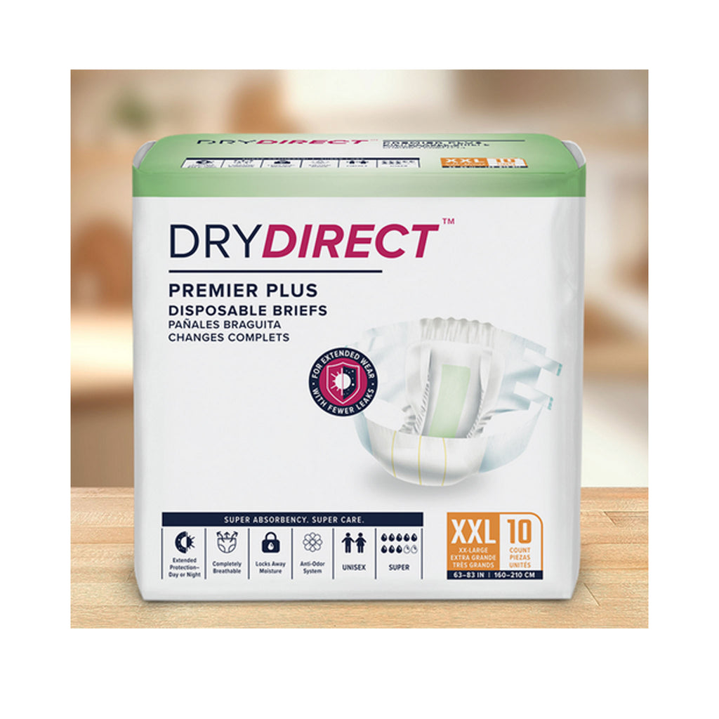Direct Rolle Dry Dry Direct Premier Plus Disposable Brief