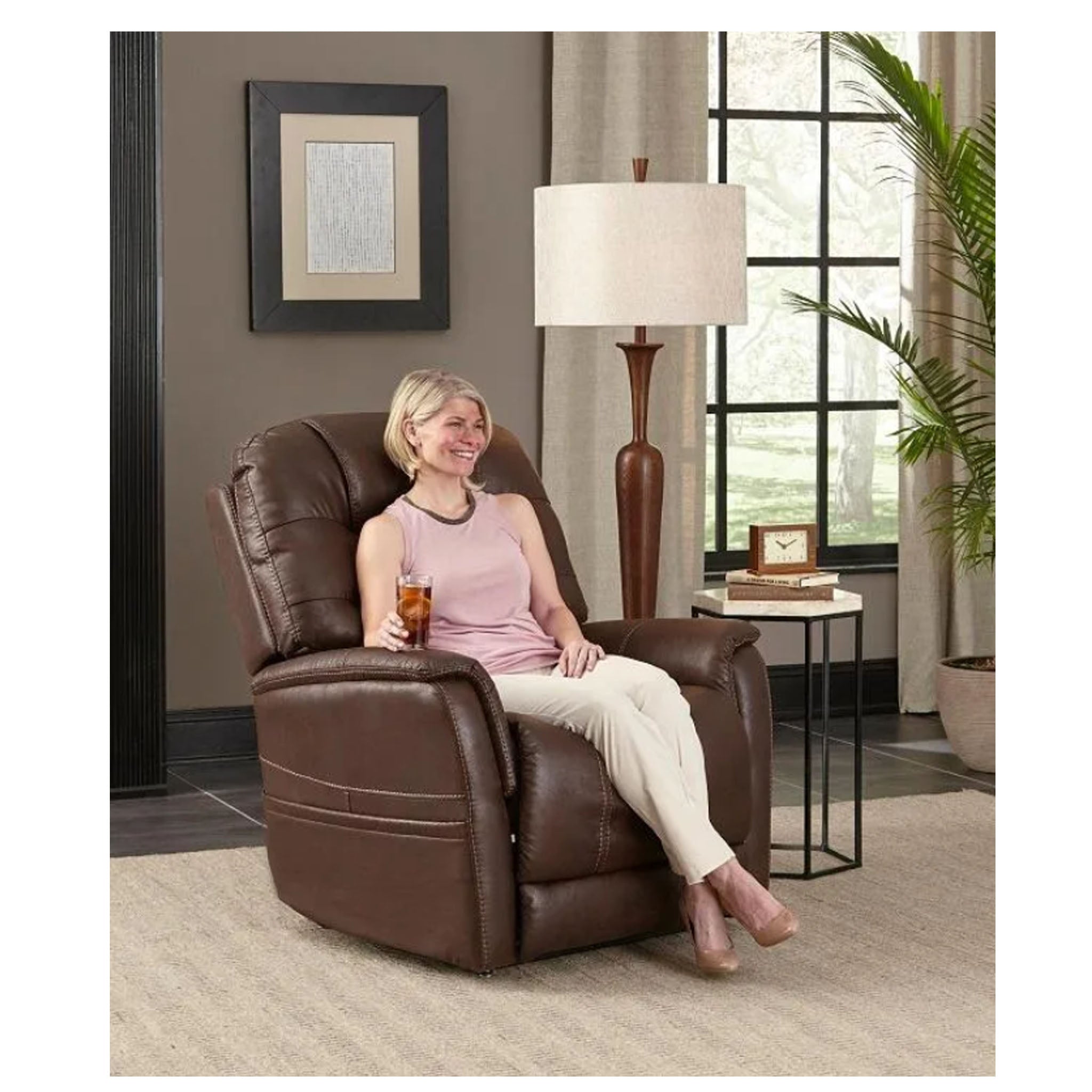 PRIDE MOBILITY  VIVALIFT!® ELEGANCE - MEDIUM - WALNUT LIFT CHAIR