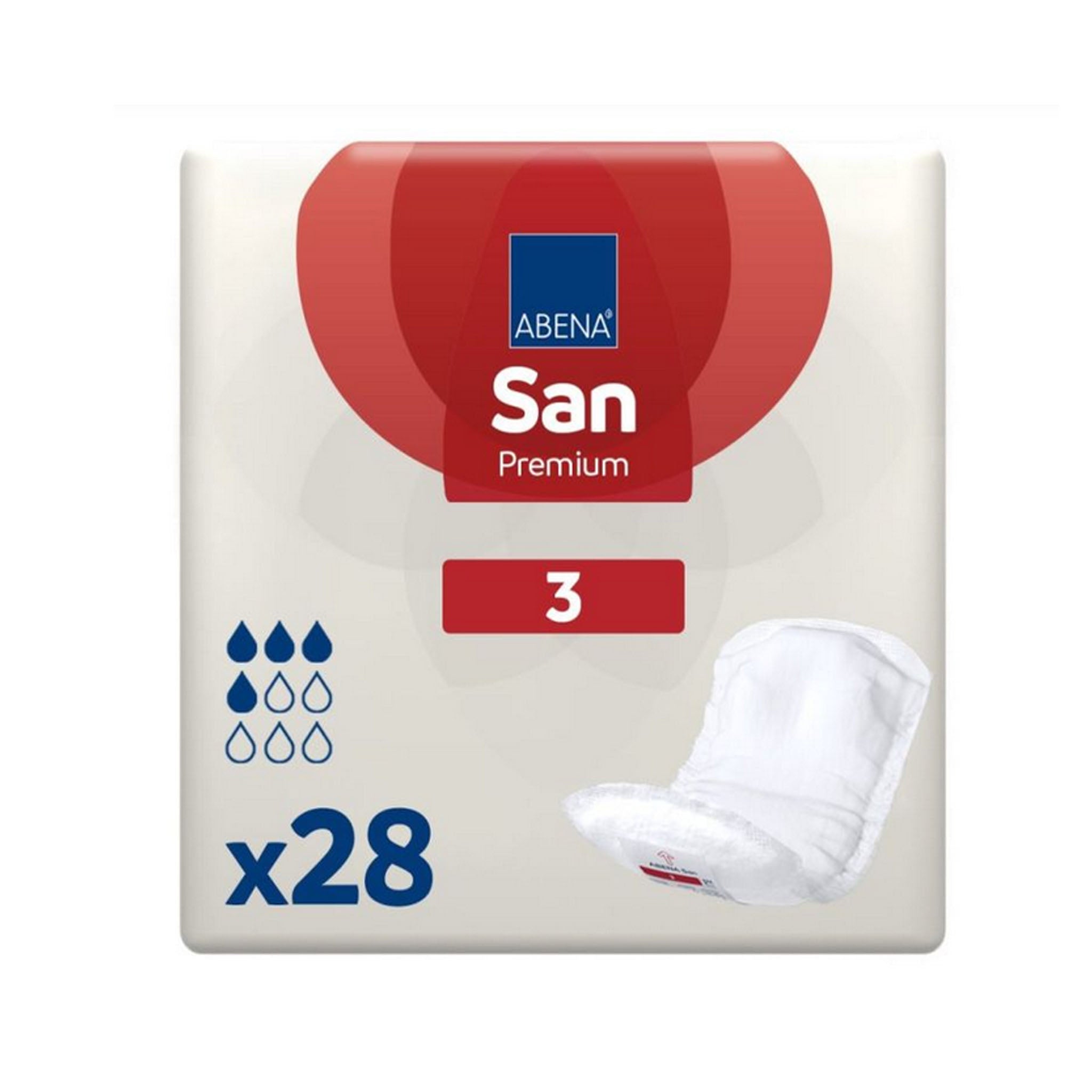 Abena Abri-San Premium Incontinence Pad (Light to Moderate)