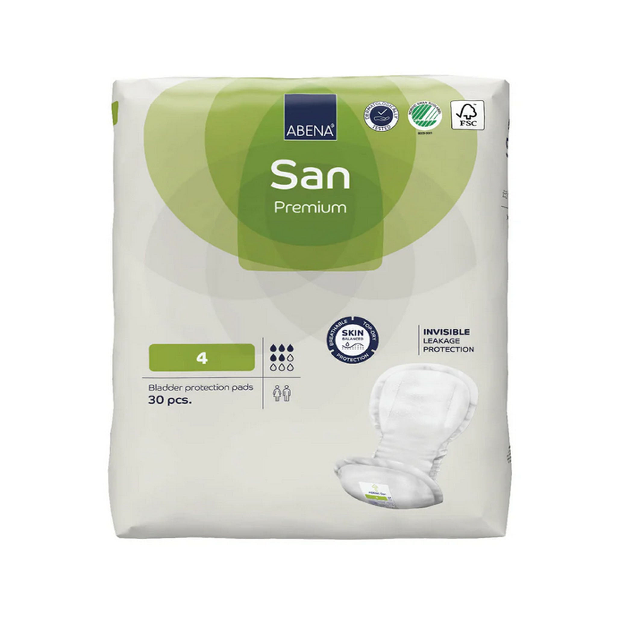 Abena Abri-San Premium Incontinence Pad (Light to Moderate)